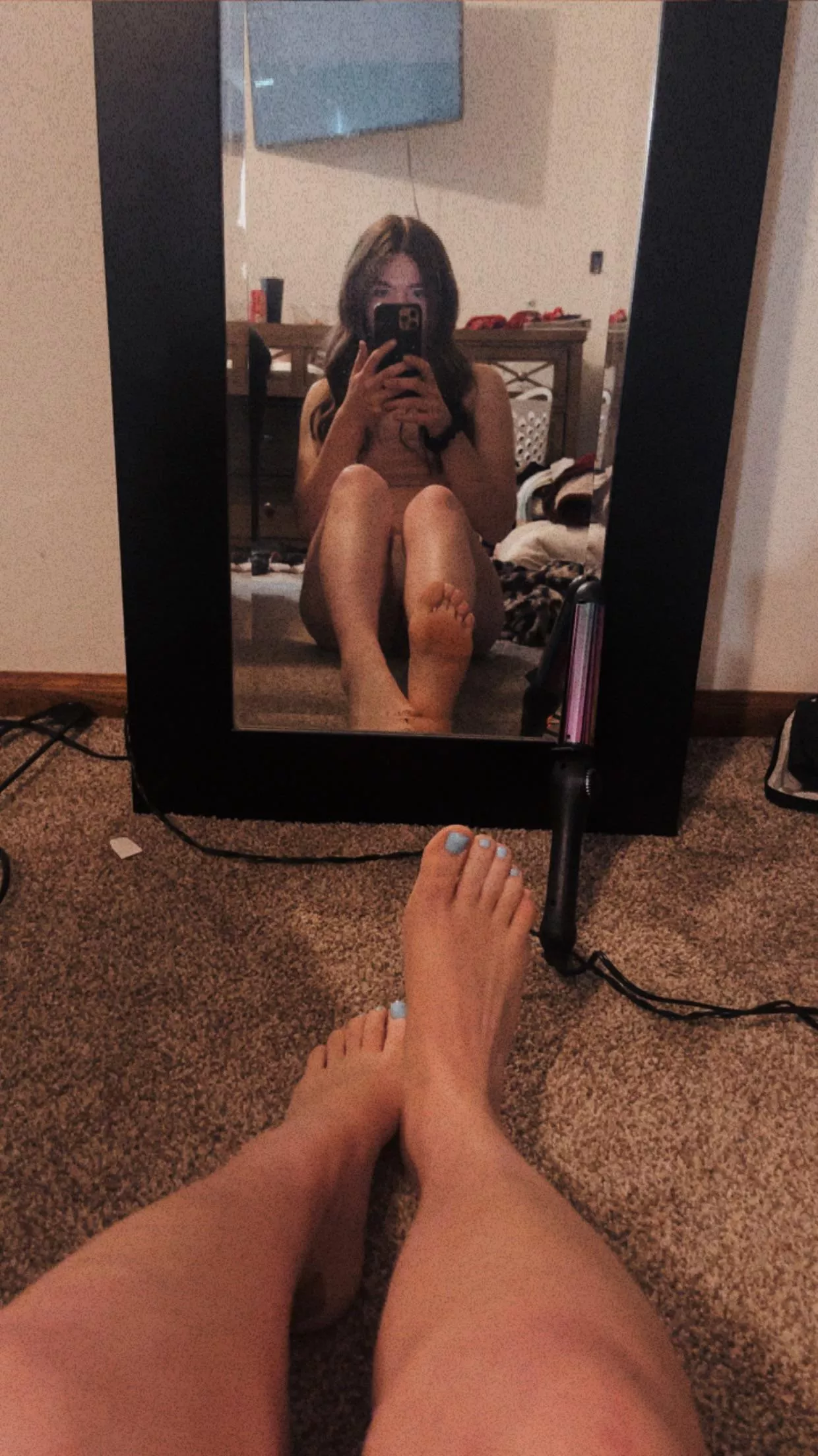 Rub my feet, and no I’m not asking, I’m telling. OC