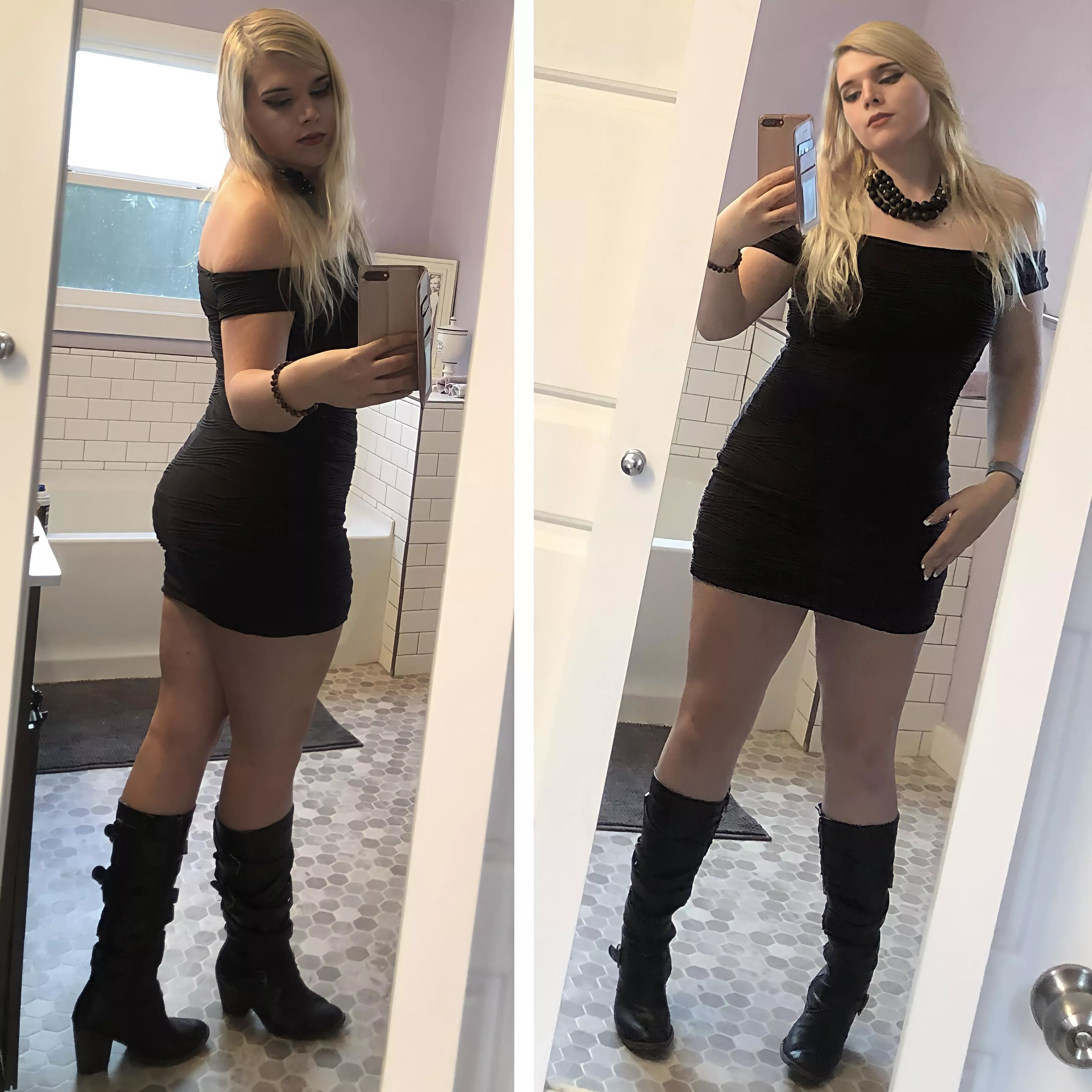 Tbooty in a lil black dress? 😋