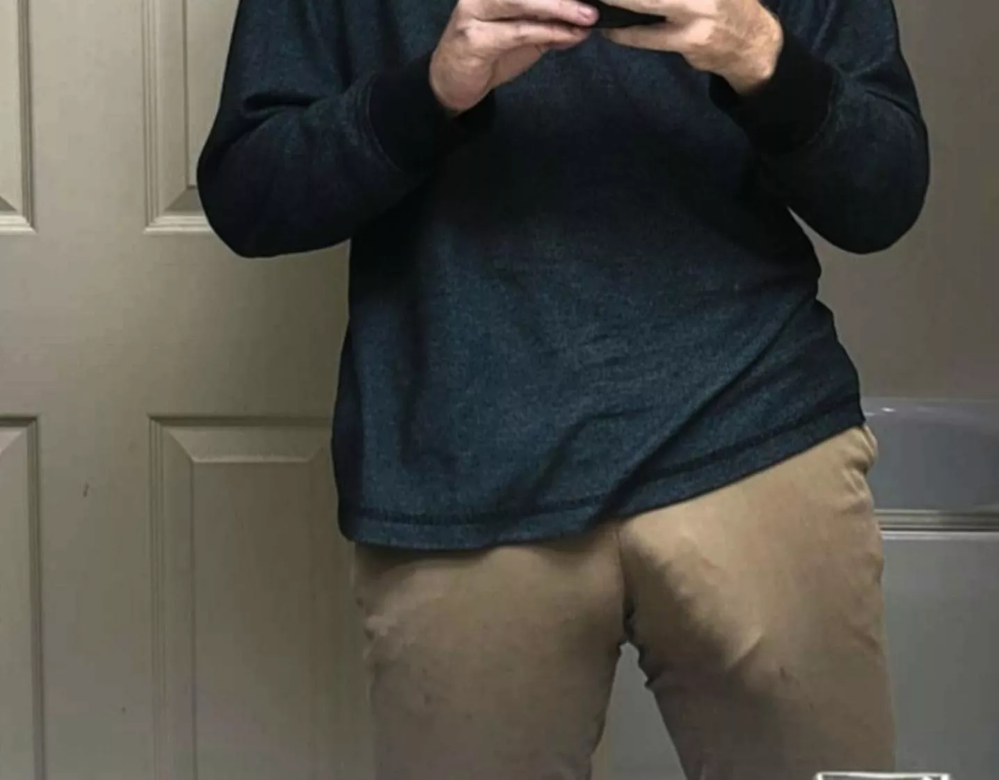 These tight pants don't leave much left for the imagination but I'm sure you are still dying to see