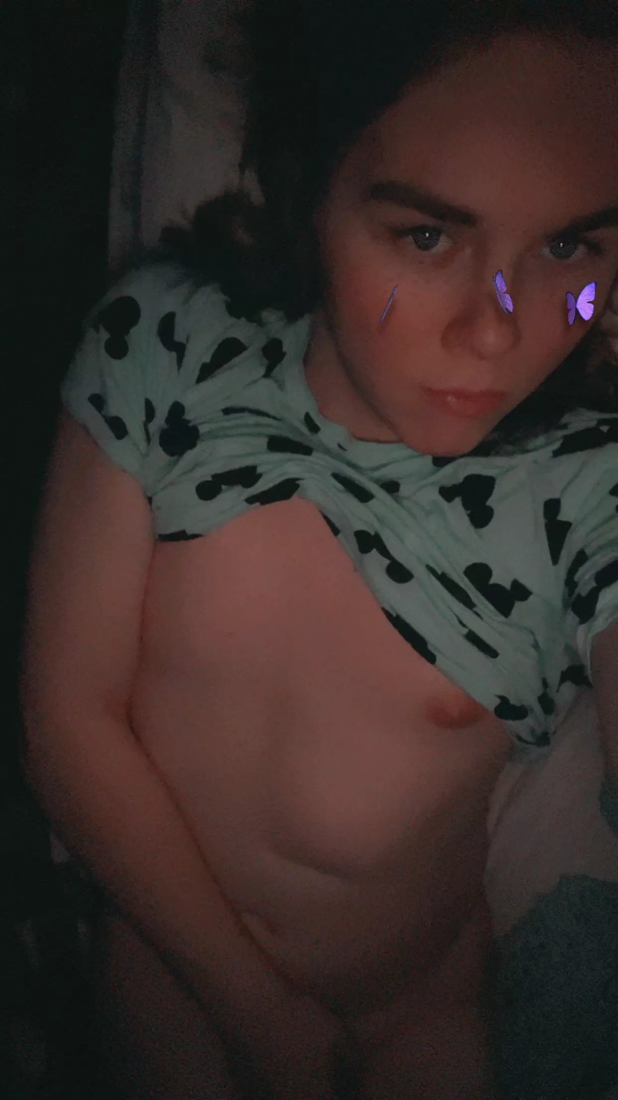 Under the covers with me 💕