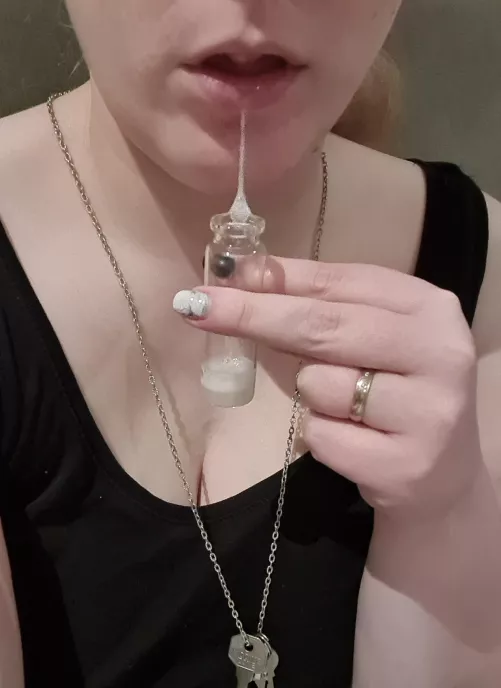 Want to save some of my spit? [OC]