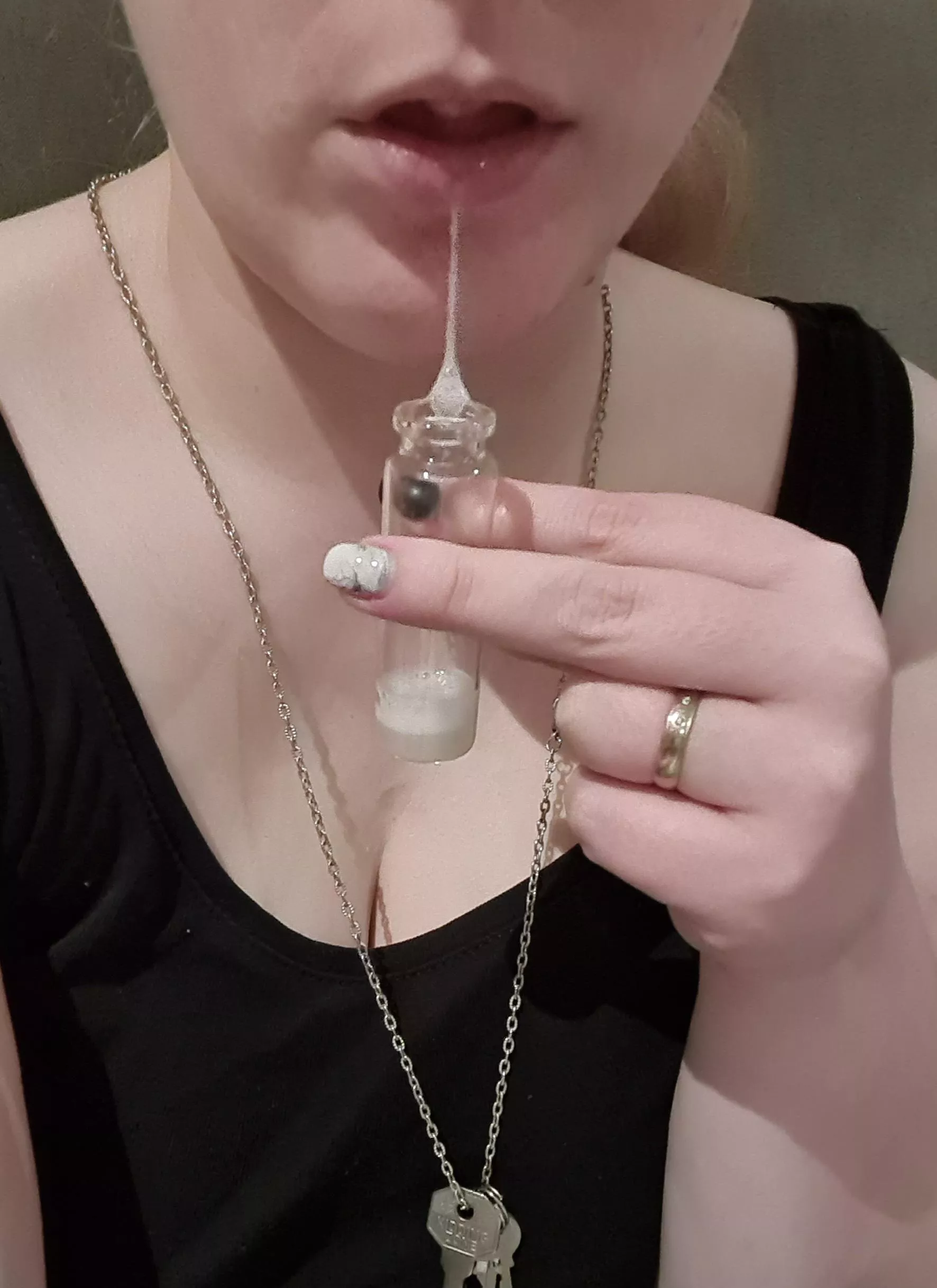 Want to save some of my spit? [OC]