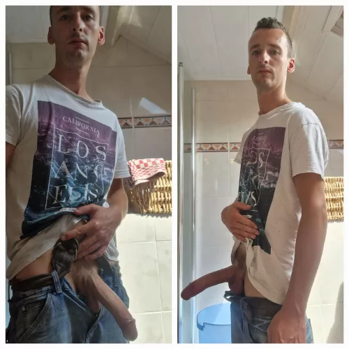 What people don't see on the street... girls.. if you ever see me walking, do you want to feel it? ;) or take a selfie 😄🥰