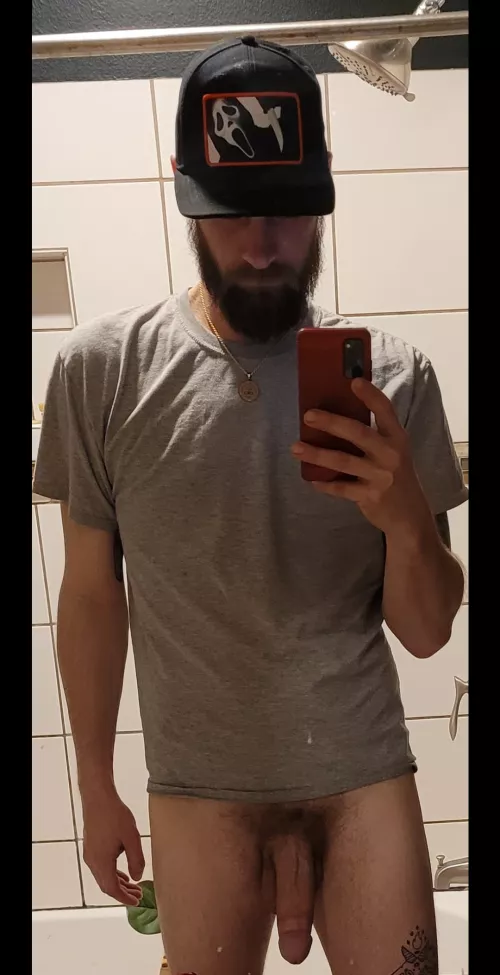 When I get home from work, the pants immediately come off