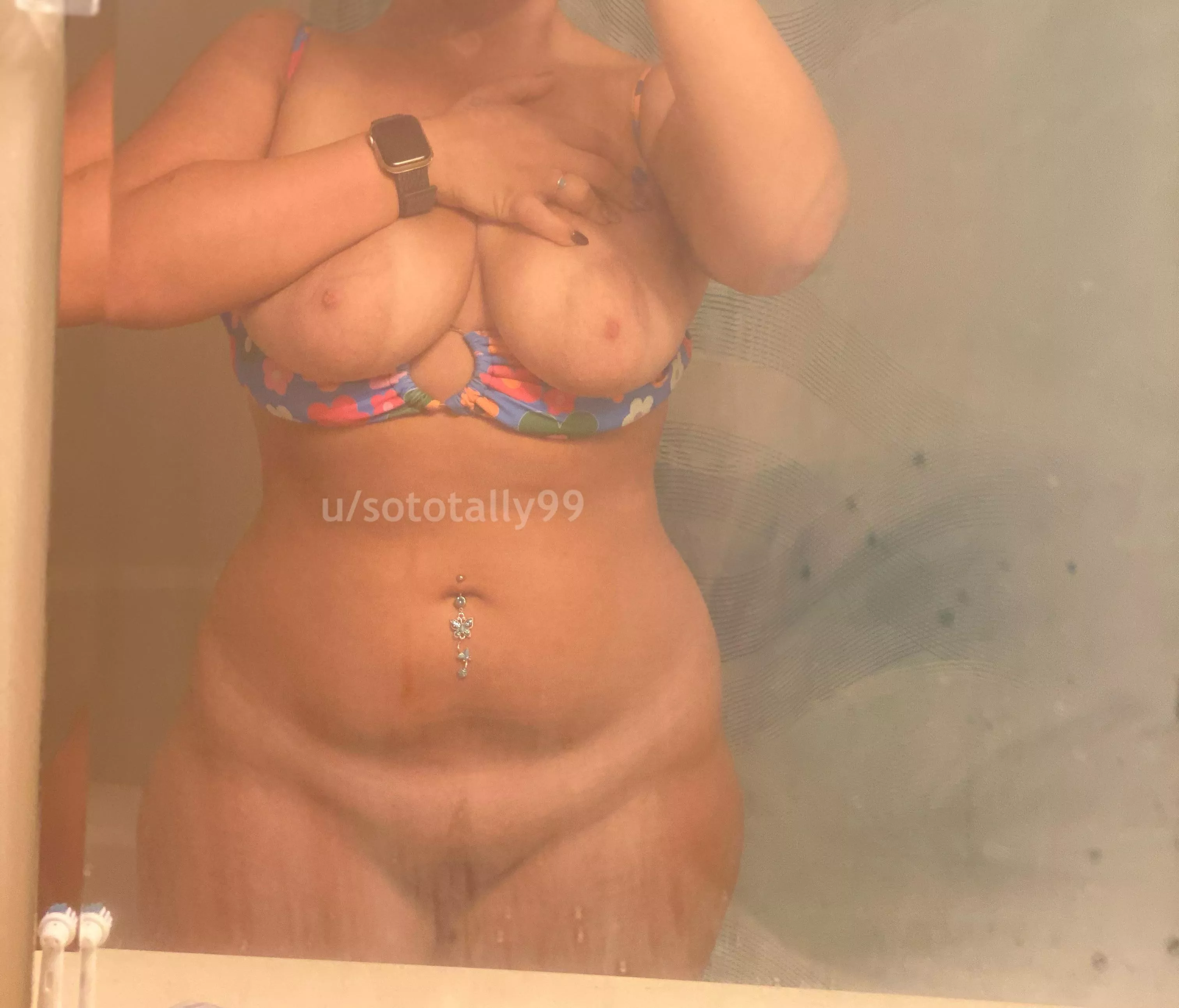 before i get in the shower ❤️