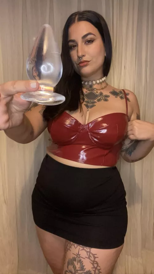 Crystal XL plugs are my favourite, guess why 😈