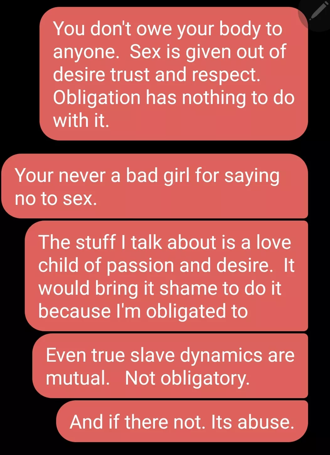 Had this conversation with my best friend. Felt it needed to be shared. Dont post often.