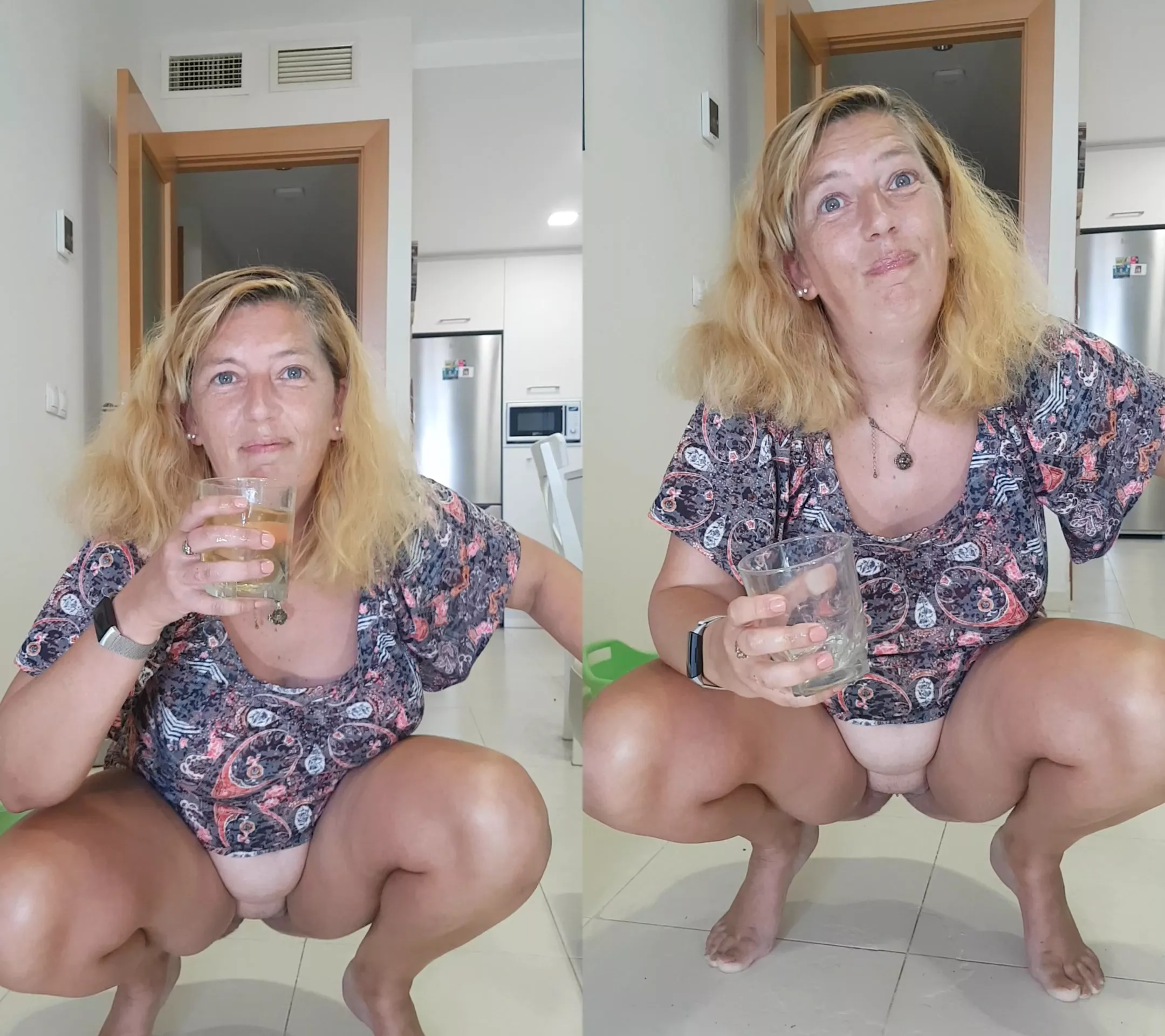 I can be such a filthy bitch, and i do like trying new things... now i know what my own pee tastes like!