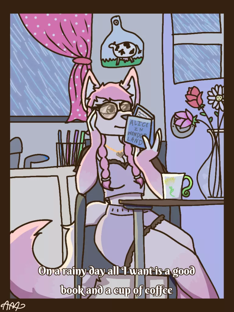 I like imagining myself as Alice when reading 💕