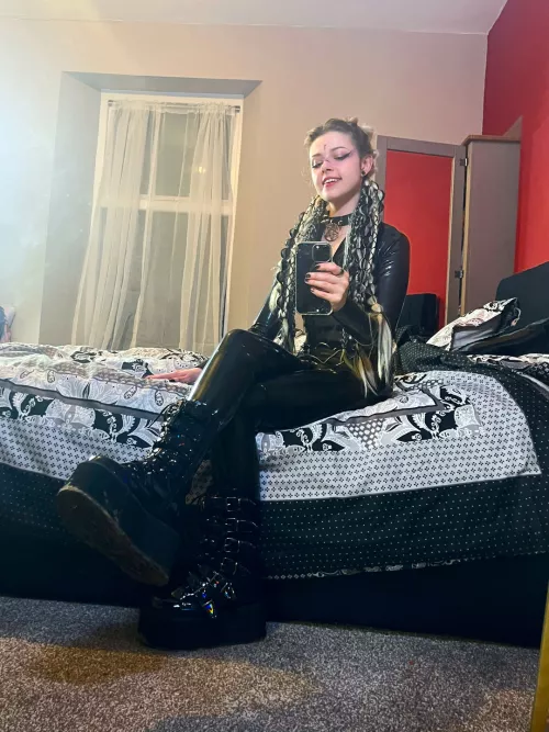 I wanted to look extreme😝