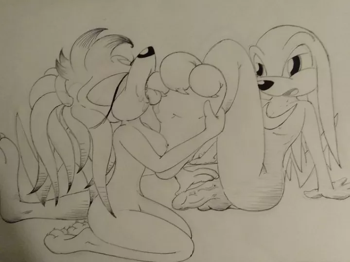 (M/F) Ocia honoring her master (art: me)