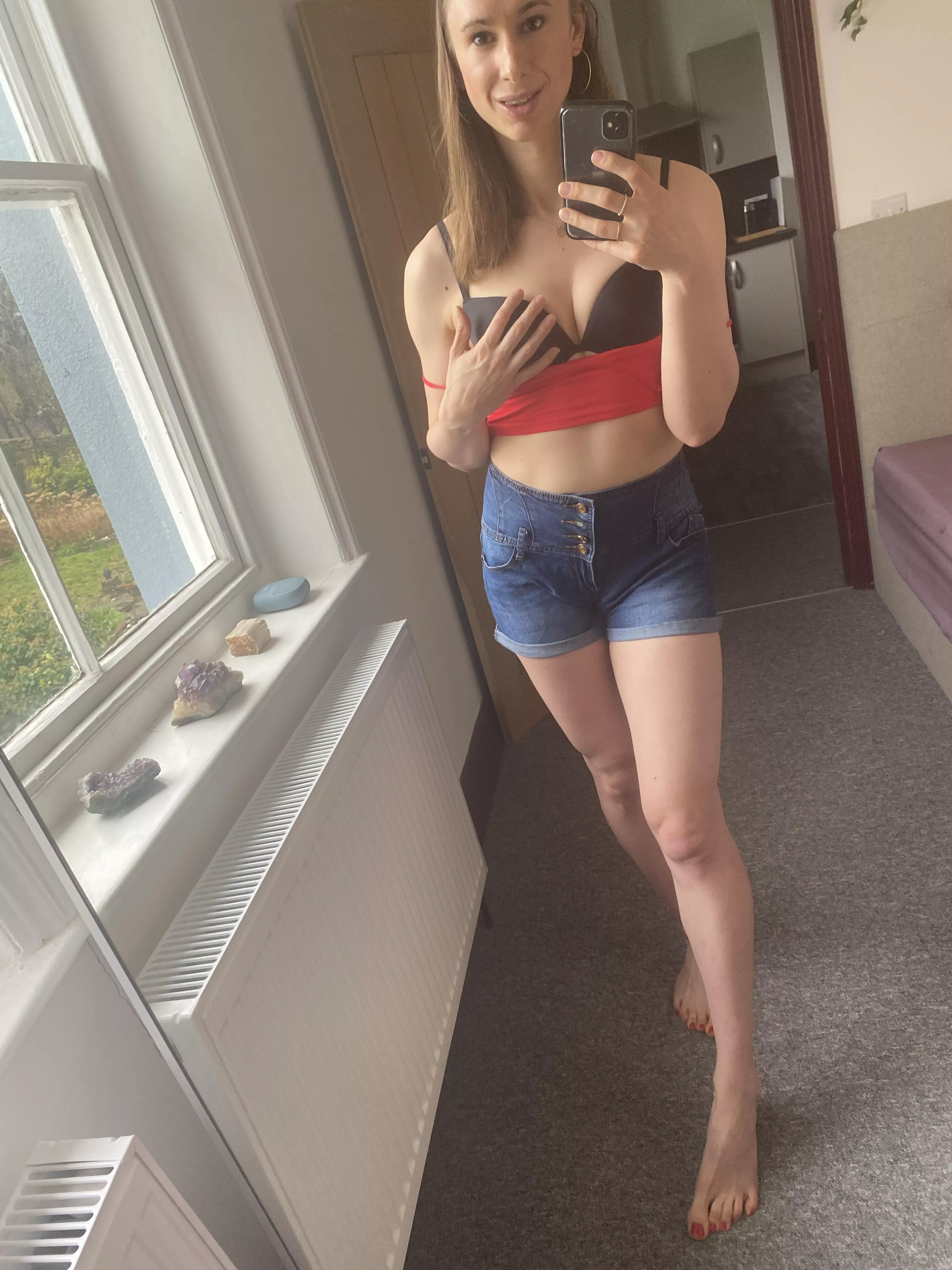 My boobs feel so sensitive today 💕