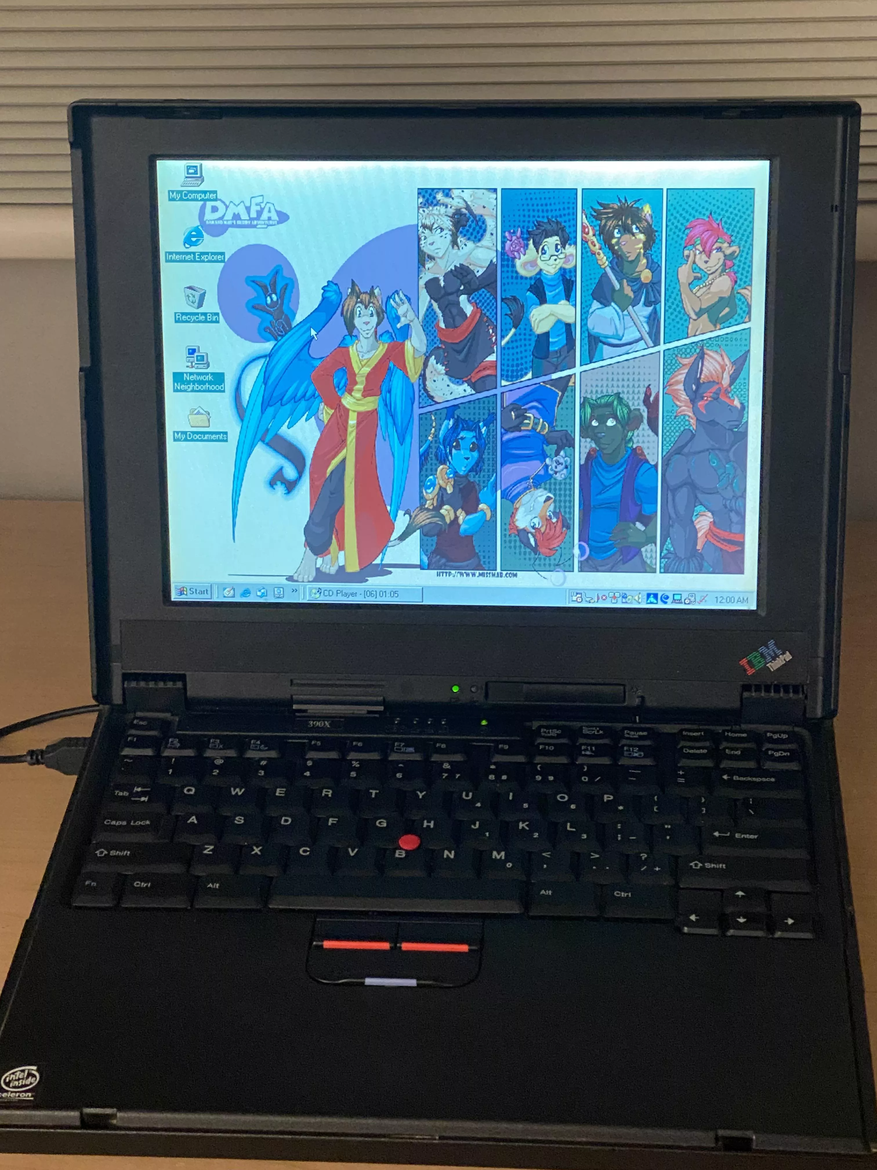 My old laptop (used from 1998-2006) could be considered a furry historical archive! I’m going to look for some of my old Abe Groter commissions.