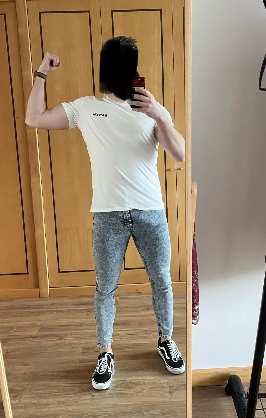 new jeans…got some stares at work