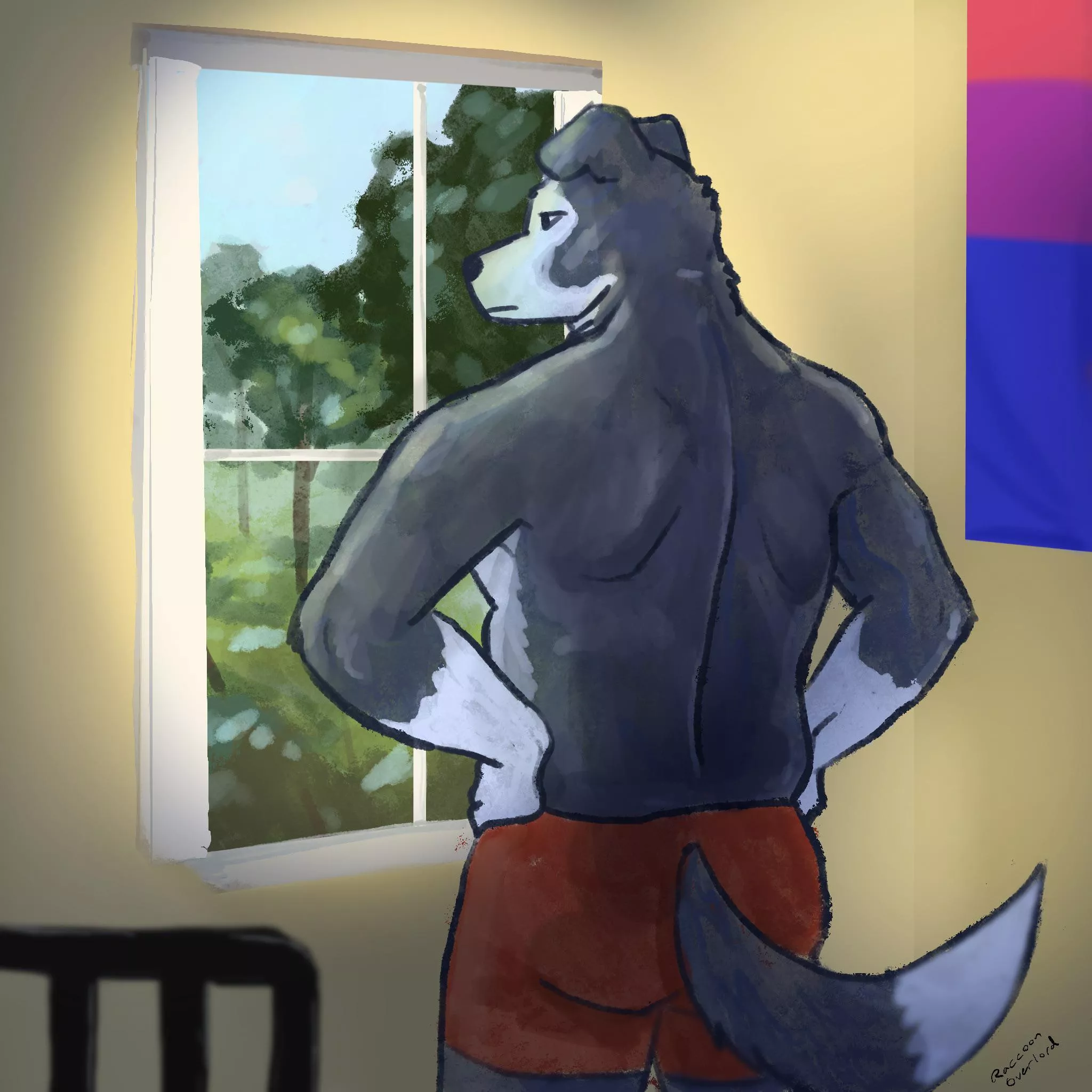 Nice View (art by me)