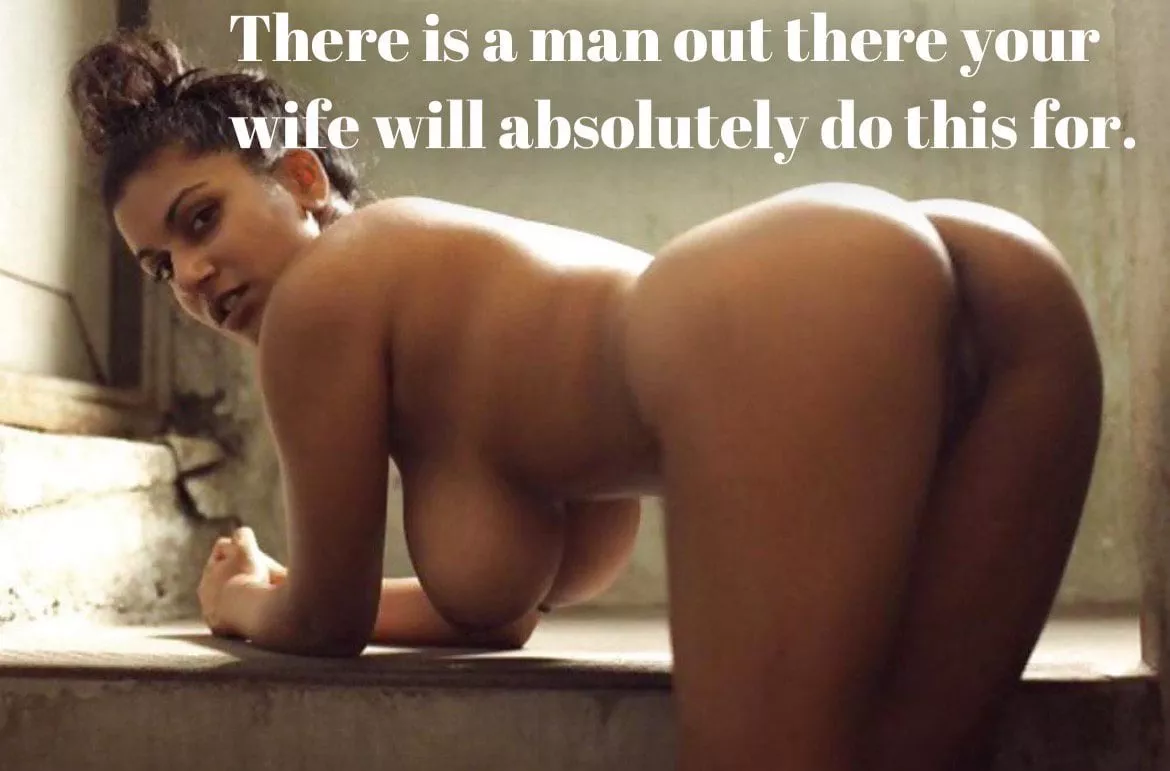No matter how proper or put off by the idea she is, there is at least one man out there who your wife will gladly do this for. Is he someone she already knows…..?