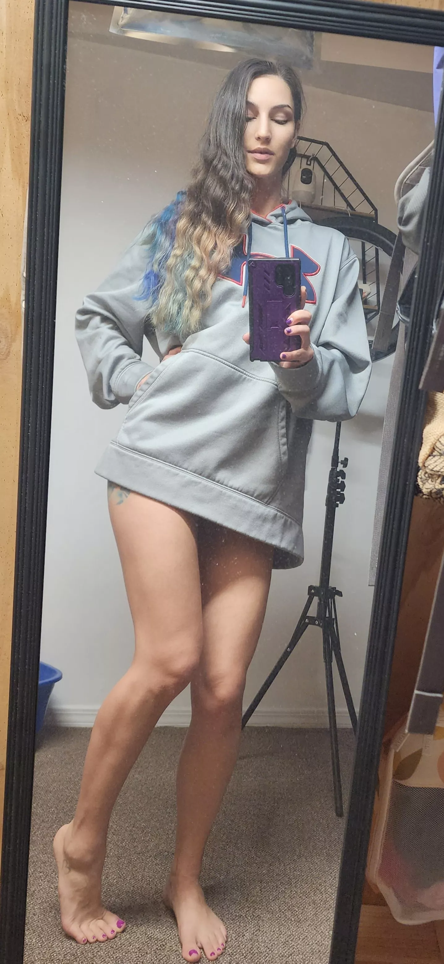 Oops, took your hoodie 😇