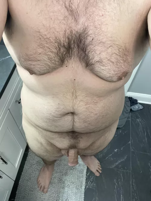 Quick pic before my shower