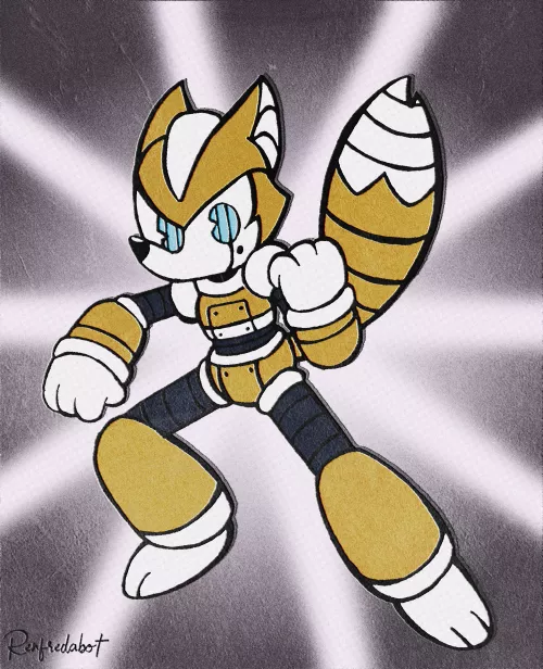 Robo Fox (R-Fox) (Art by me)