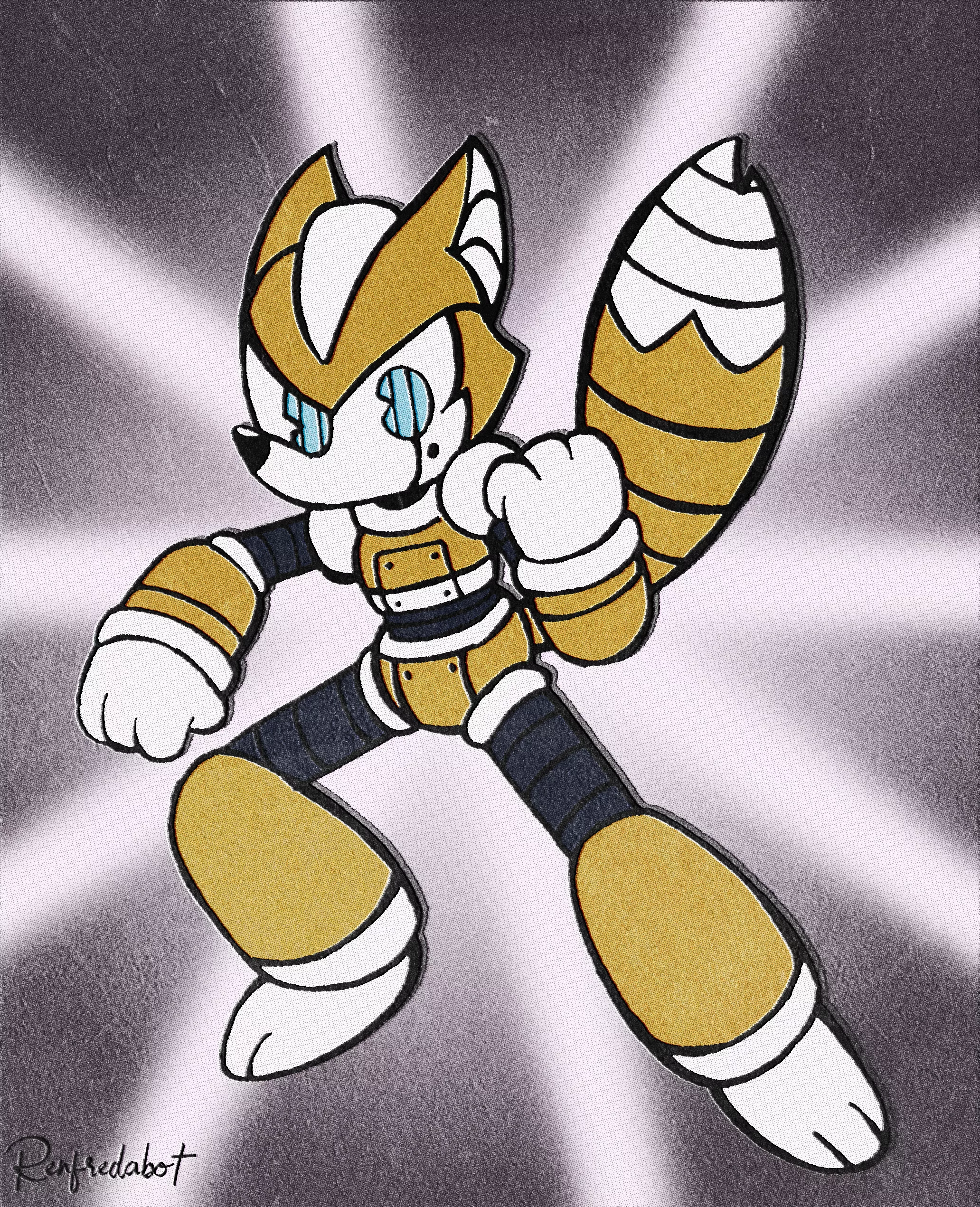 Robo Fox (R-Fox) (Art by me)