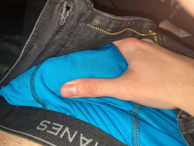 Take it out and stroke it