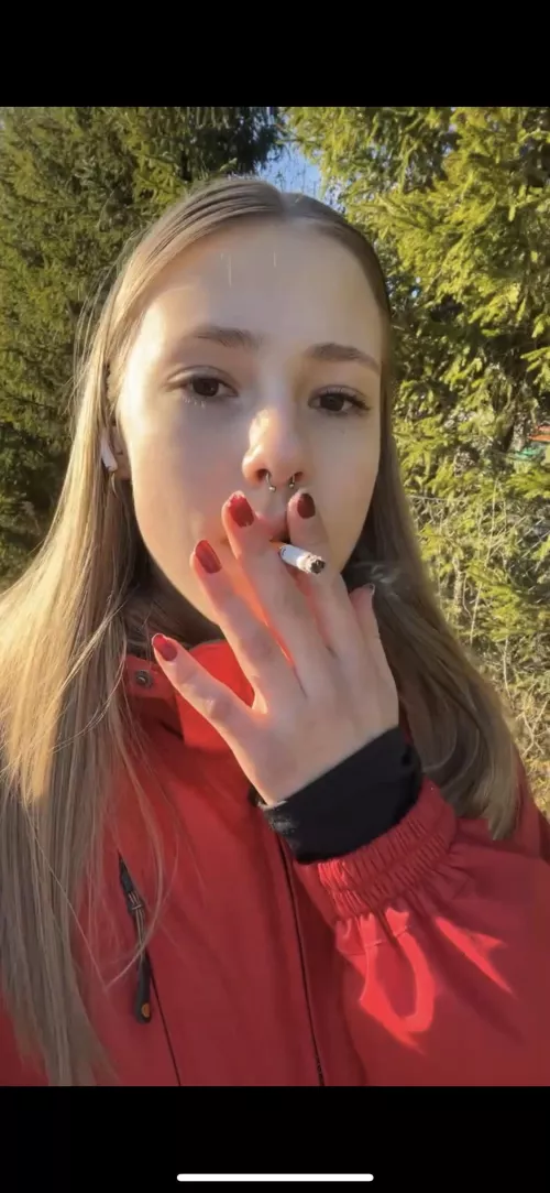 Wanna smoke with me?