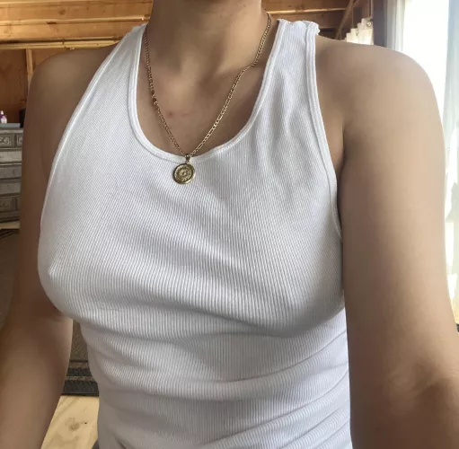 wifey feeling a little cold today. She deserves some cum to warm her tits up🥰