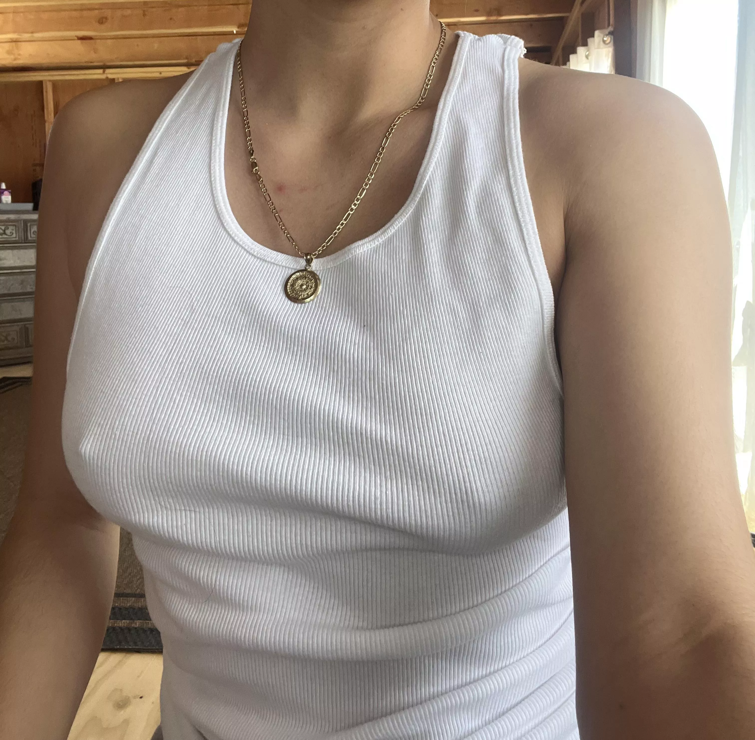 wifey feeling a little cold today. She deserves some cum to warm her tits up🥰