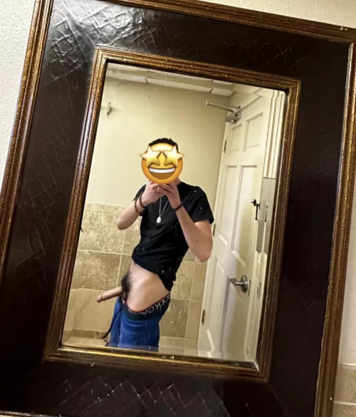 Would you want to pull them scrubs down for this ?