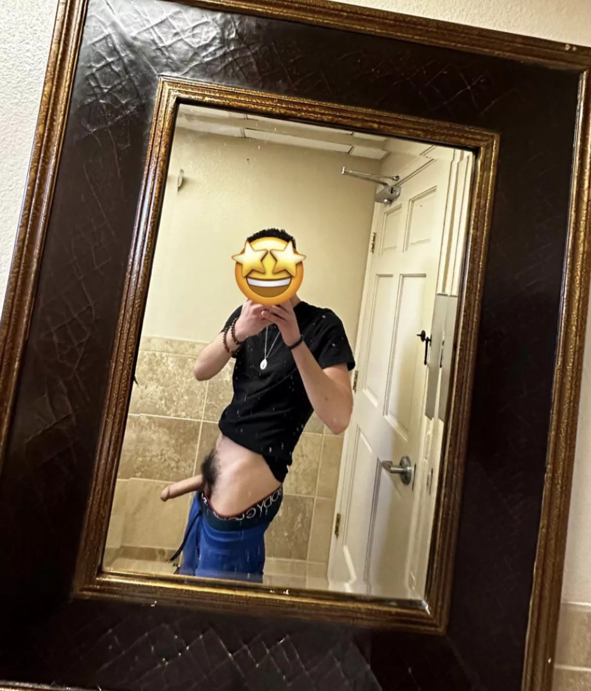 Would you want to pull them scrubs down for this ?