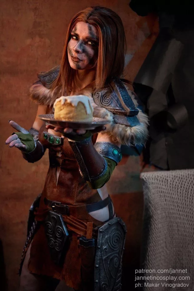 Aela the Huntress (Skyrim), by JannetIncosplay.~
