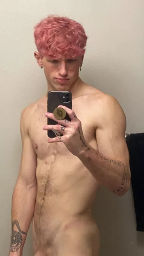 Almost miss the pink