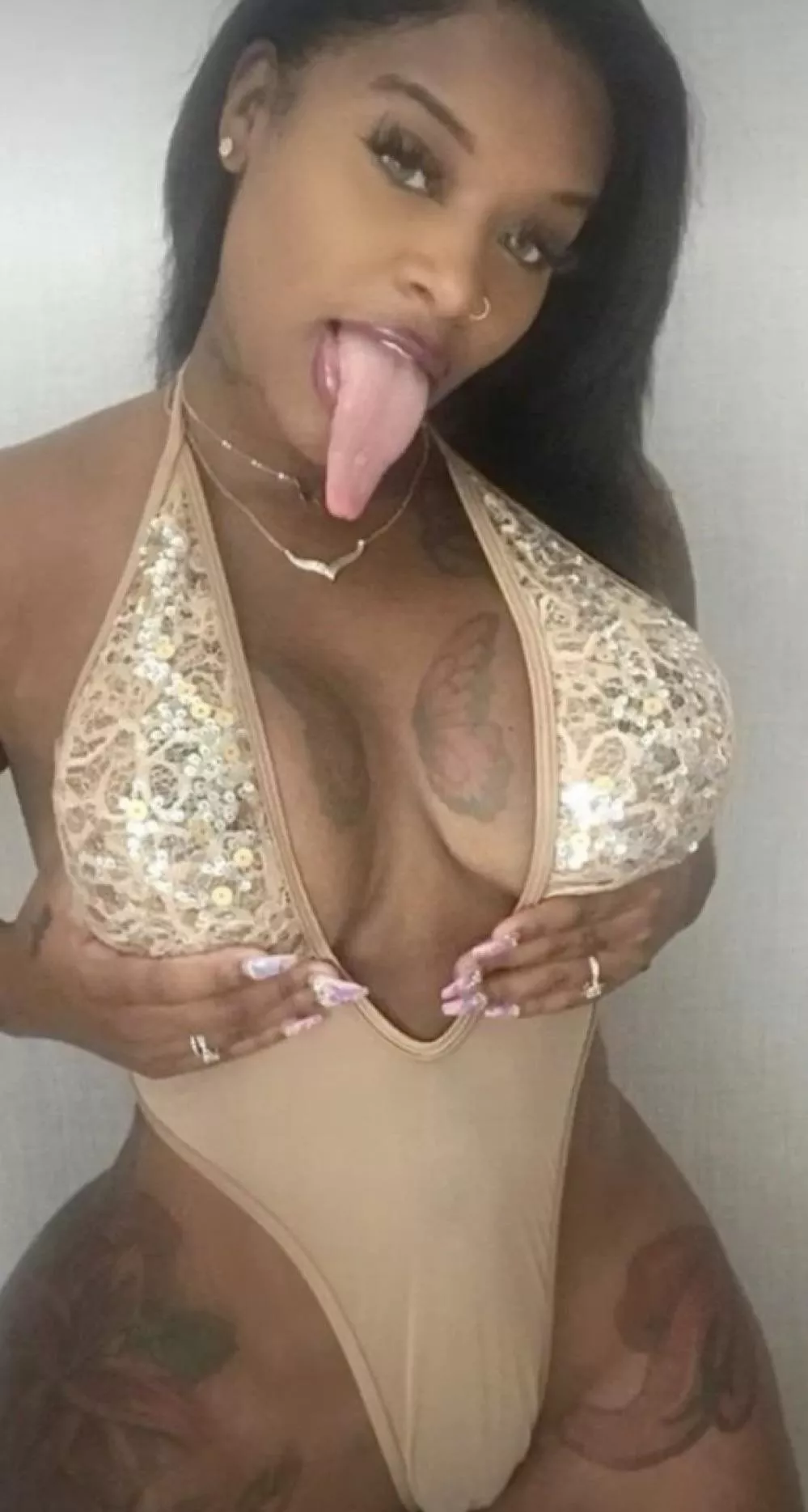 Butterfly and long tongue