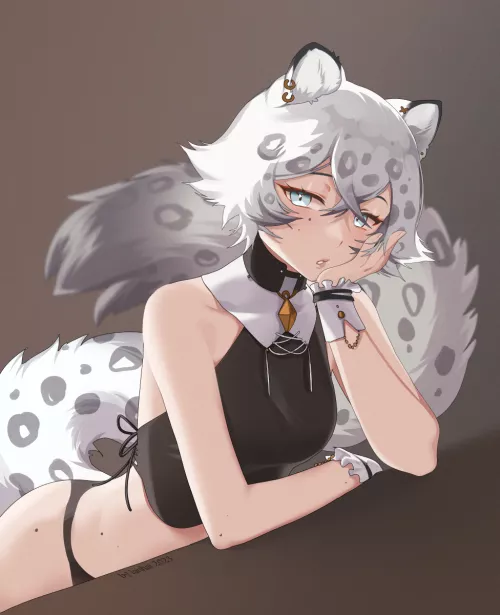Cute Snow Leopard (Lanhai)