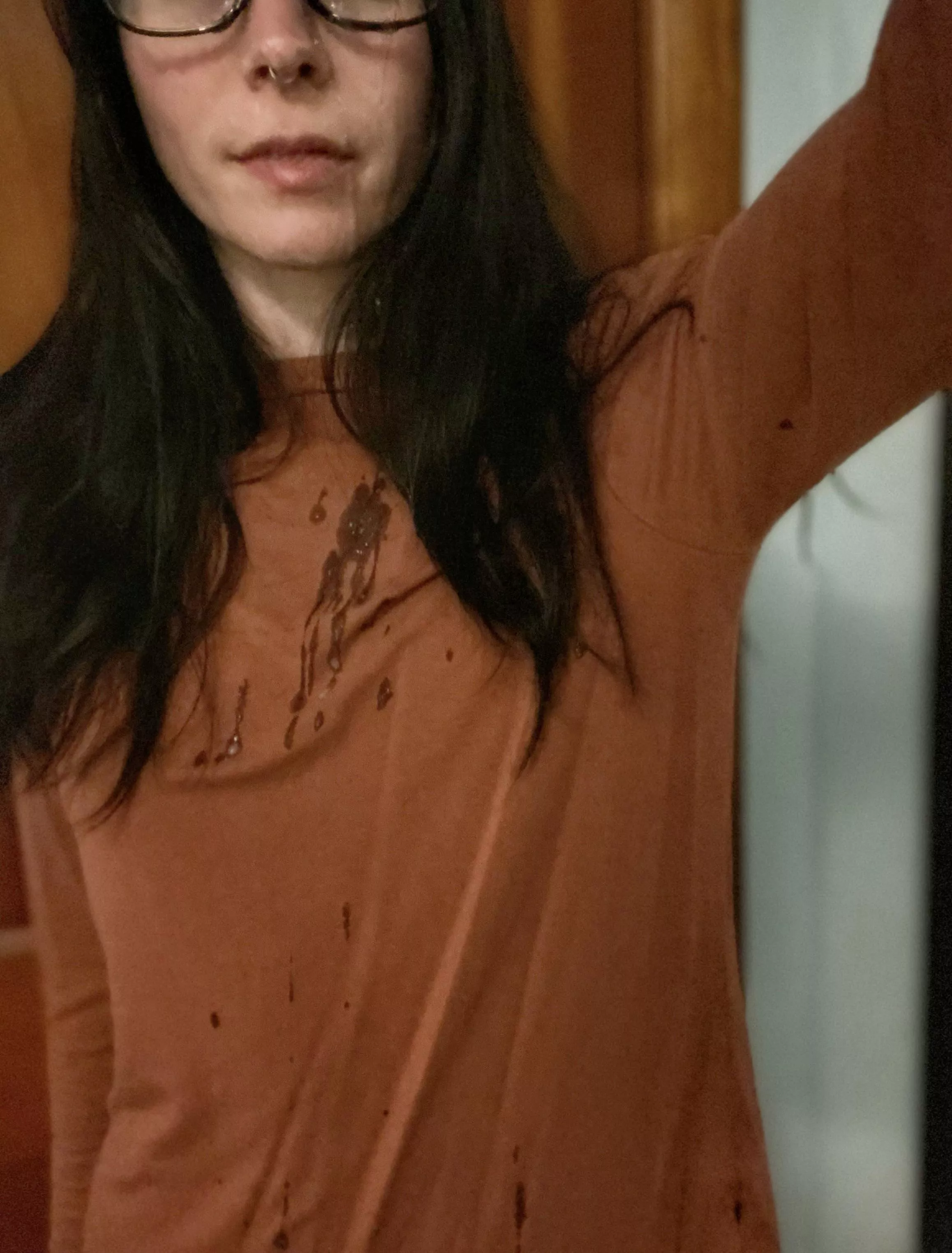 Facials always cover more of my top than anything (f) OC