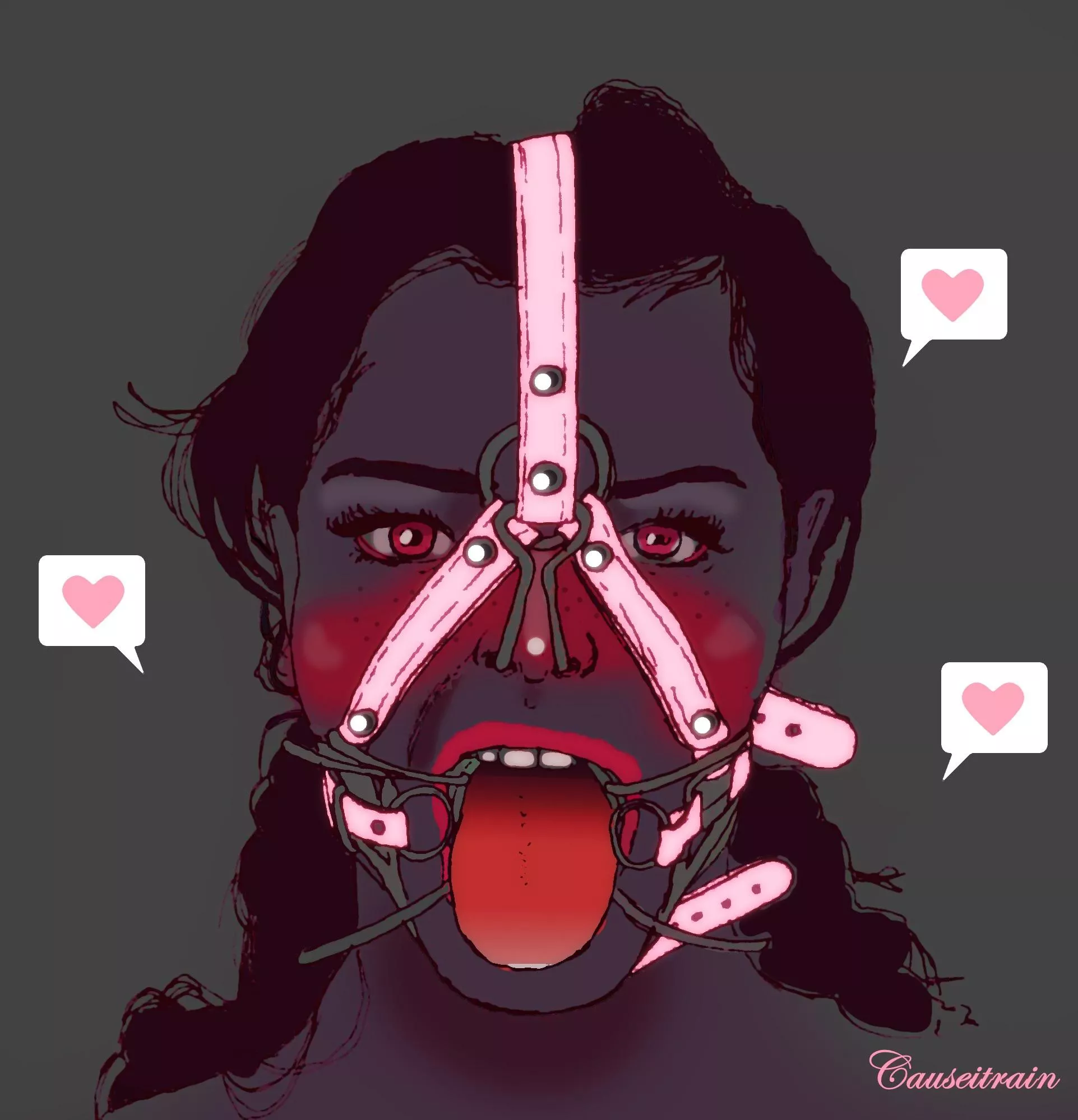 First post (artwork by me) any suggestions? 🥰