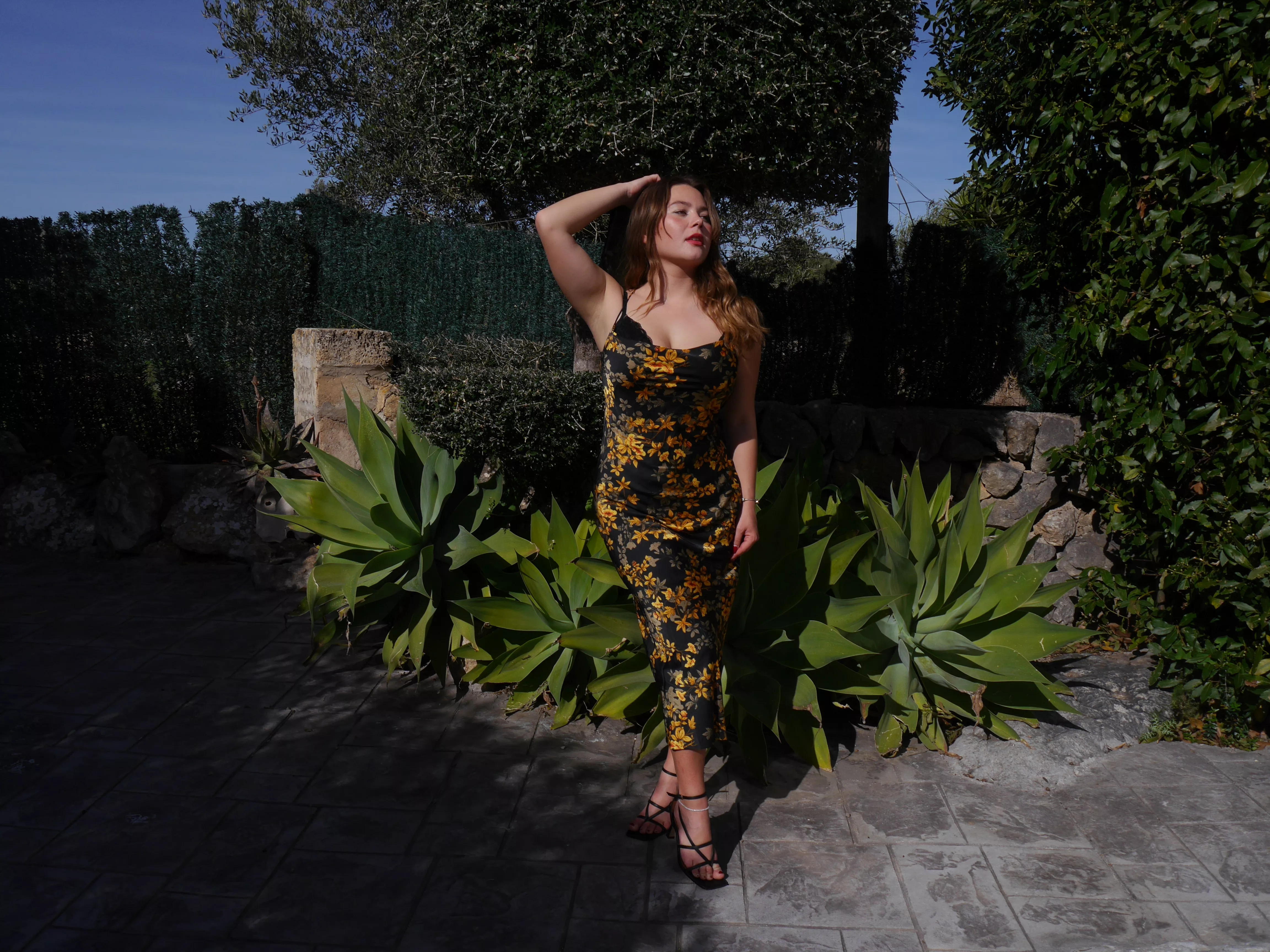 Floral dress type of night!