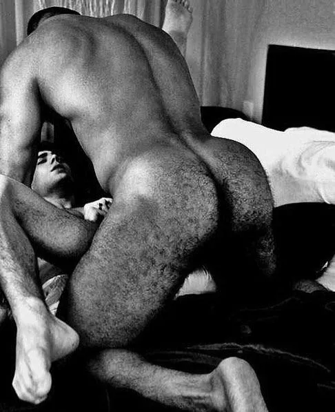 “Hairy ass in action” …