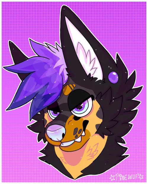Headshot commission for GrumpyGryphon! ⭐️