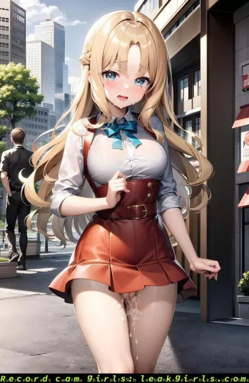 I bet few people have noticed your leaking pussy already thinking what a filthy slut you are