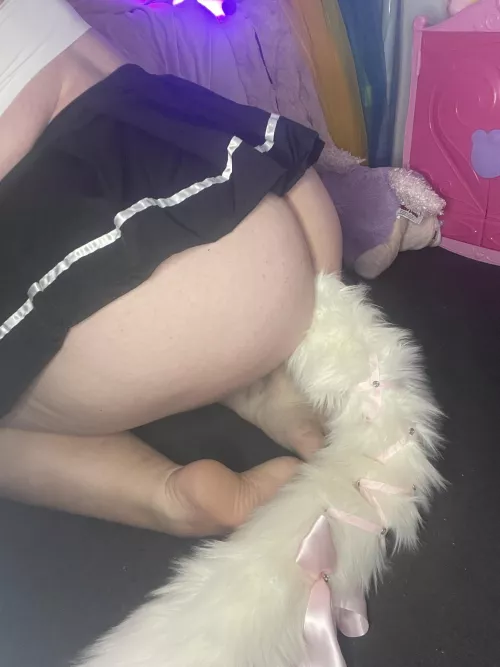 I need someone to tie me up in lace to match it.