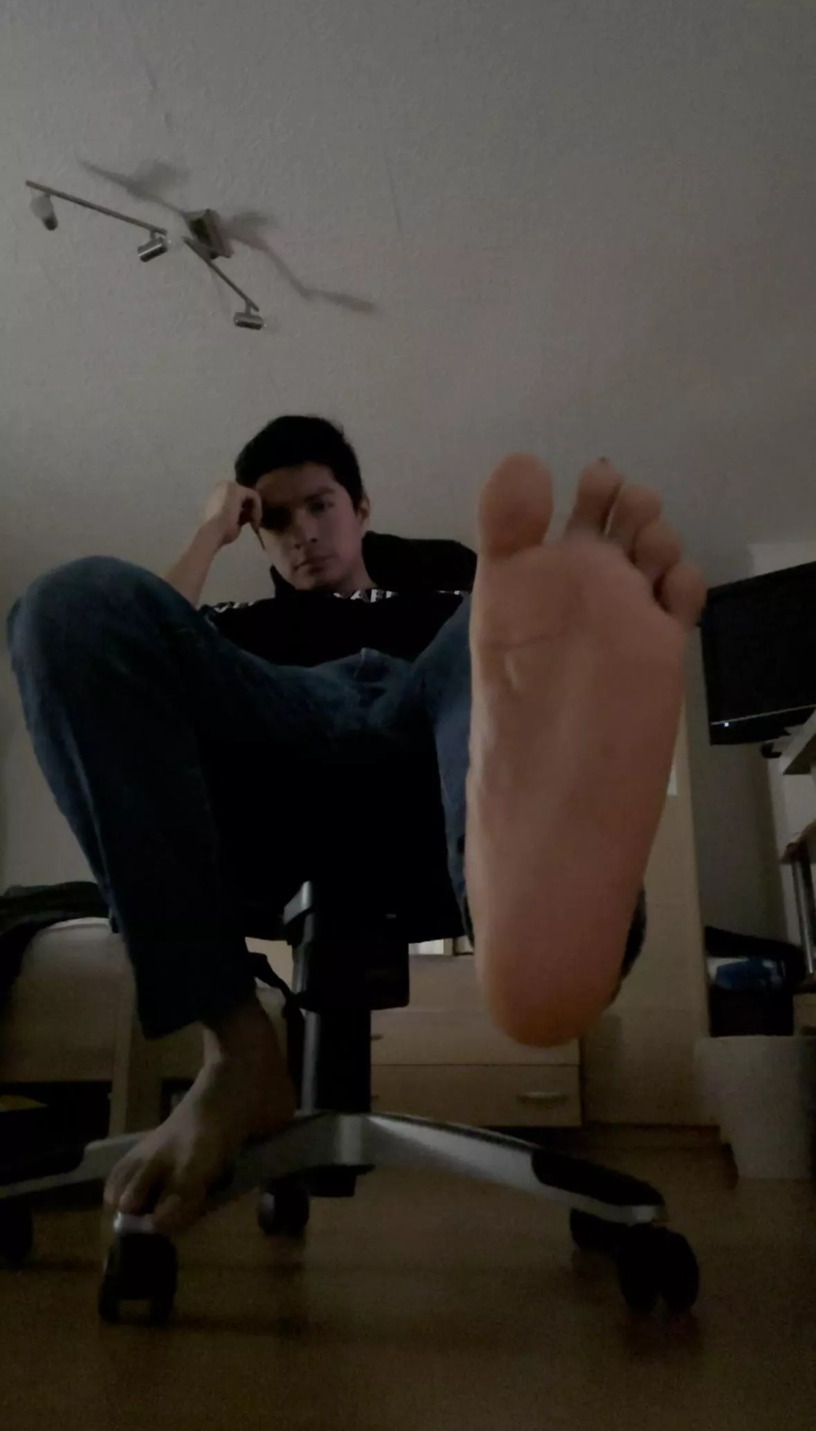 I’ll put it on your face