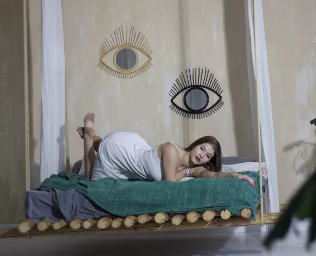 I'll put on this nightie for you