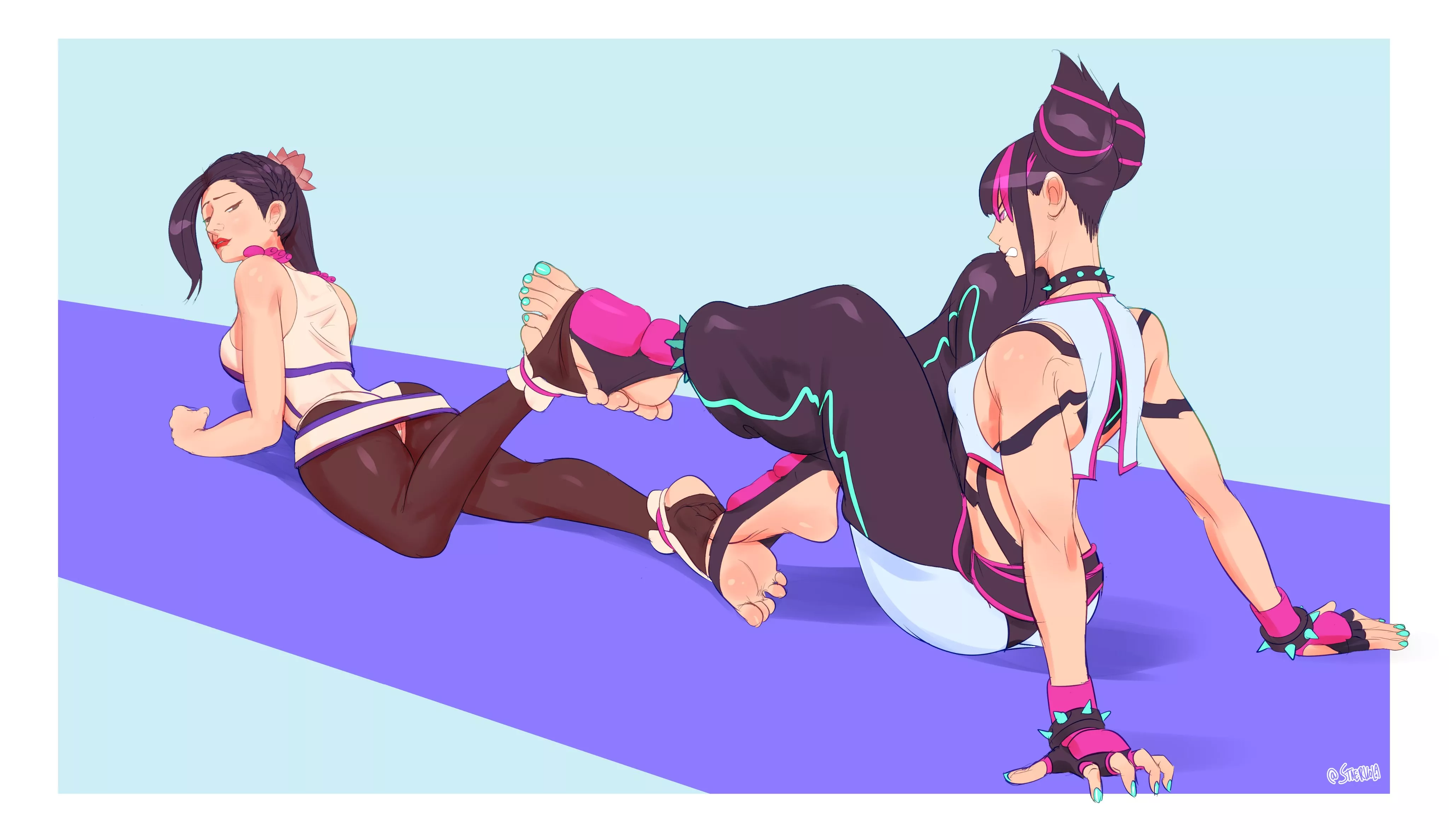 Juri and Luong (Staerk) [Street Fighter/The King of Fighters]