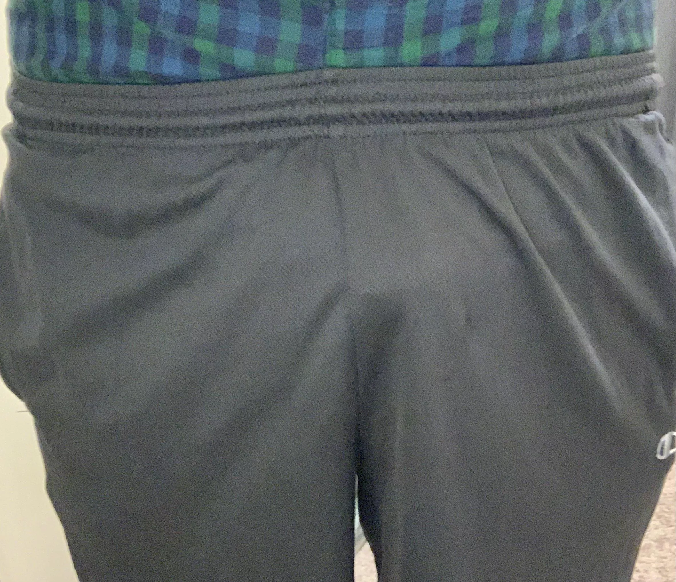 Showing a bit of my boxers in these shorts