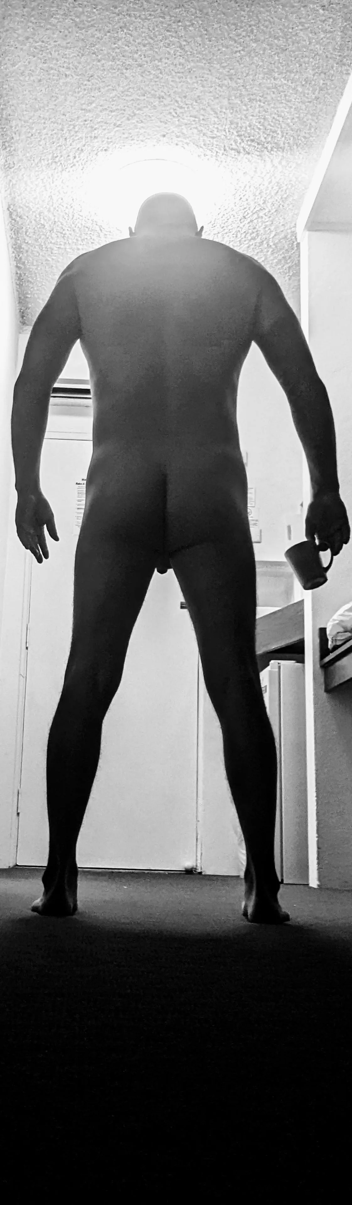 The anticipation. Early morning coffee or........