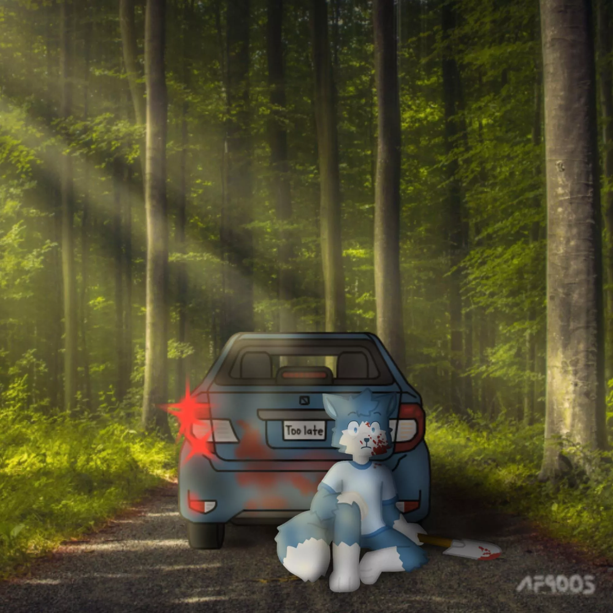 Too late to look back.