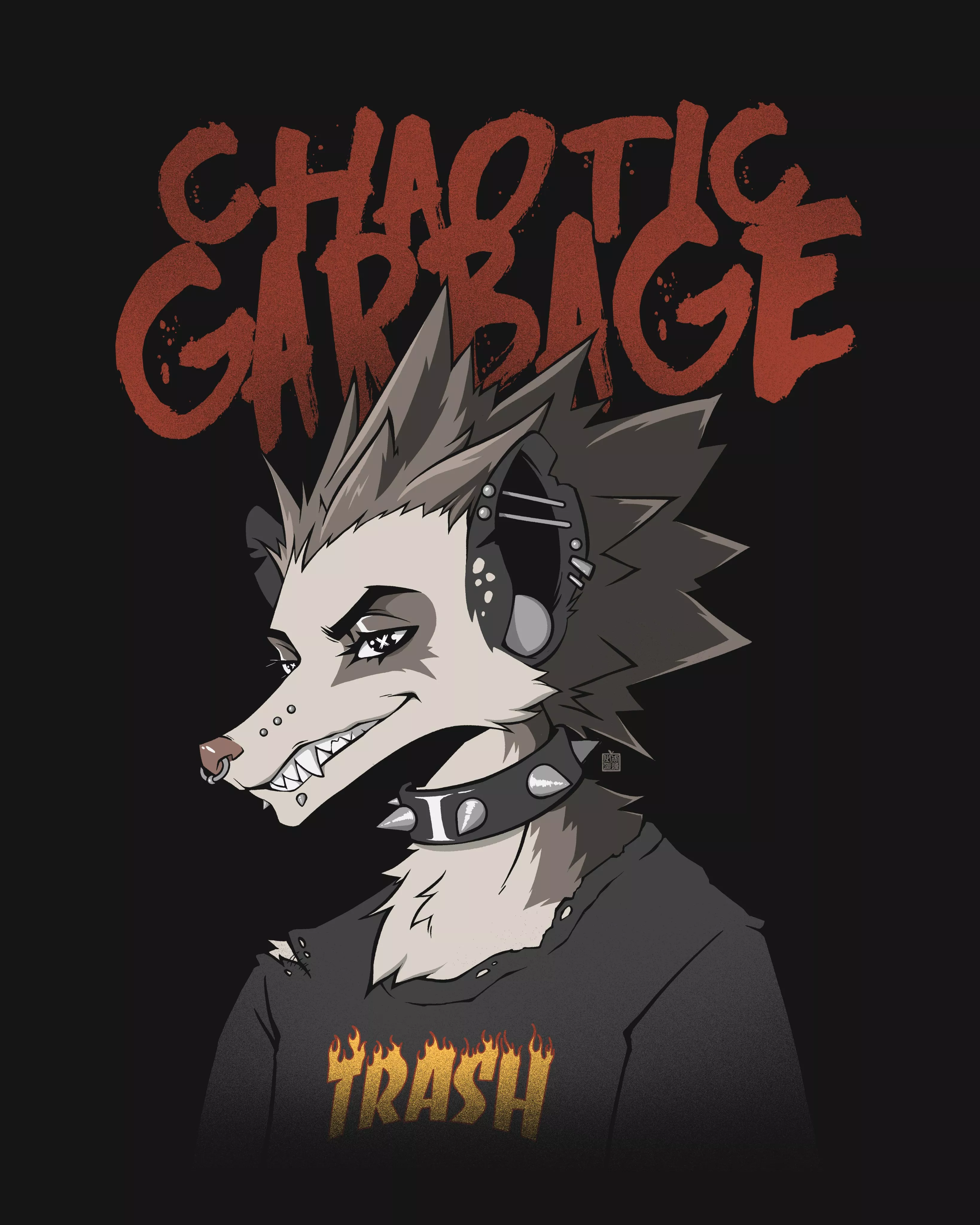 Trash Boi OC (art by me)