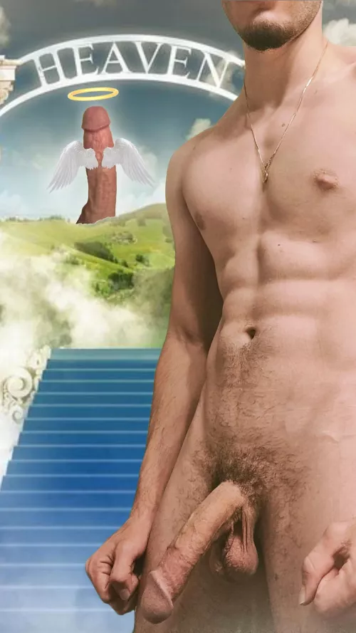 Viewing me is a heavenly experience