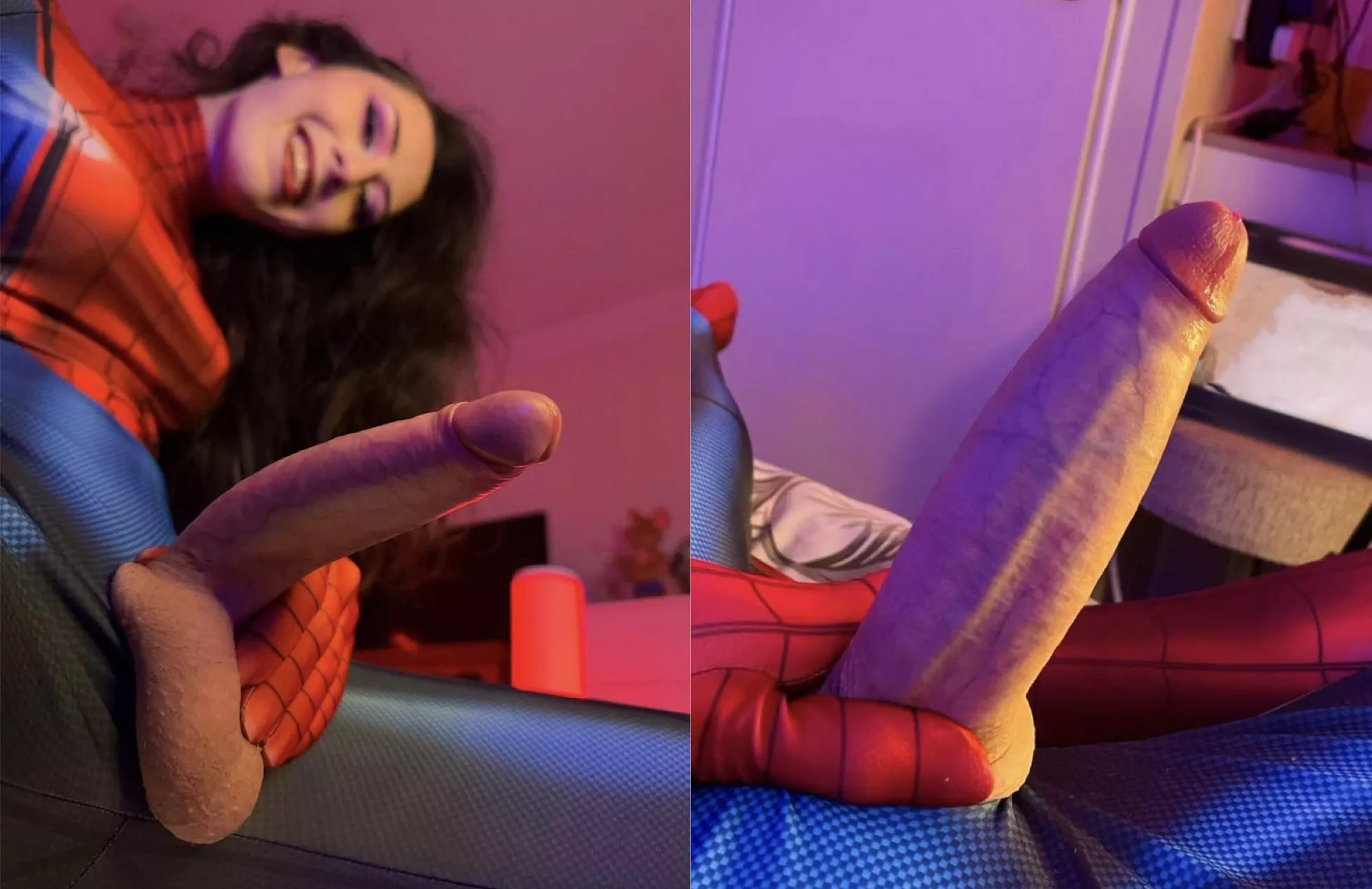 wanna get covered in webs? 💦